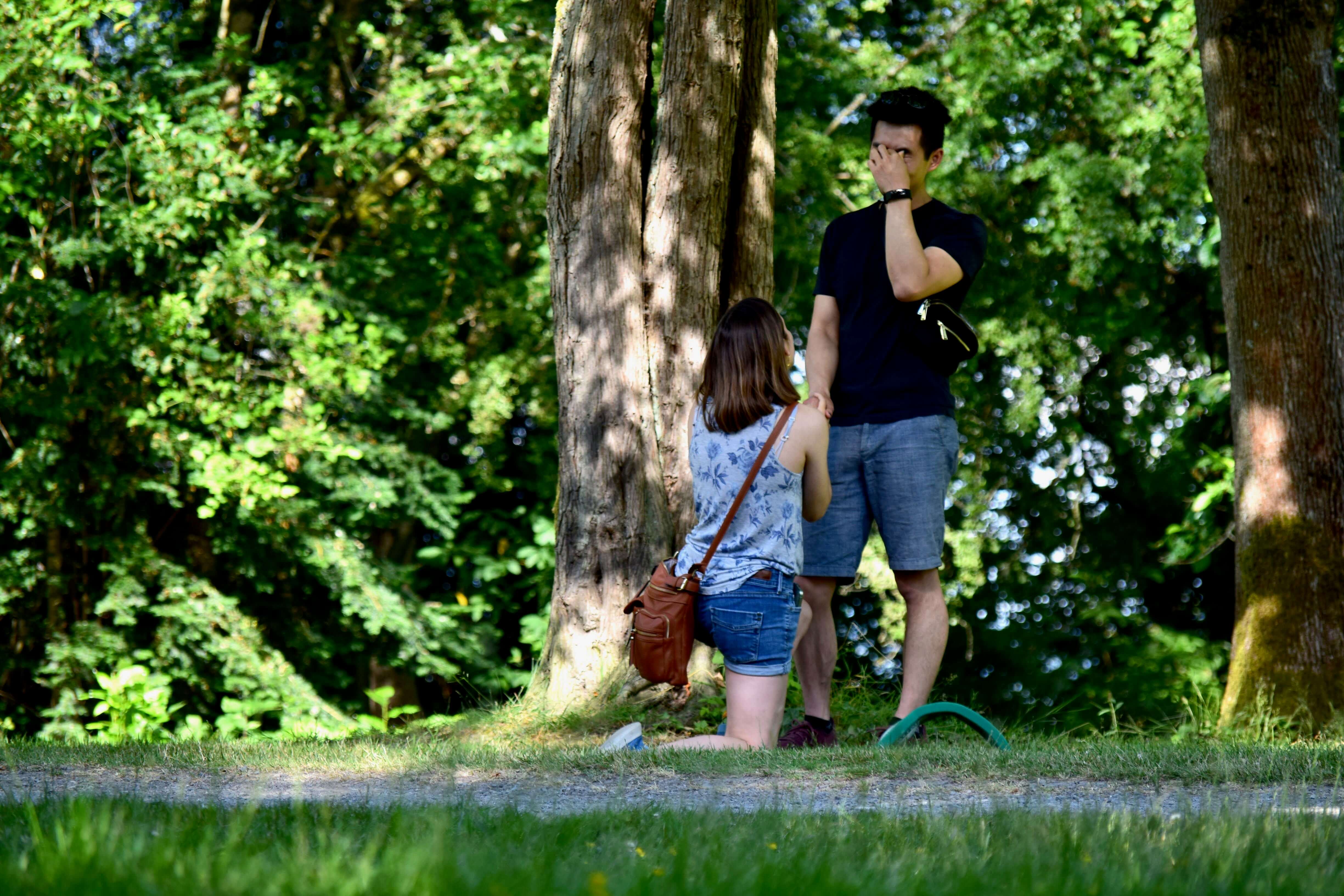 Meg proposing to Keshane
