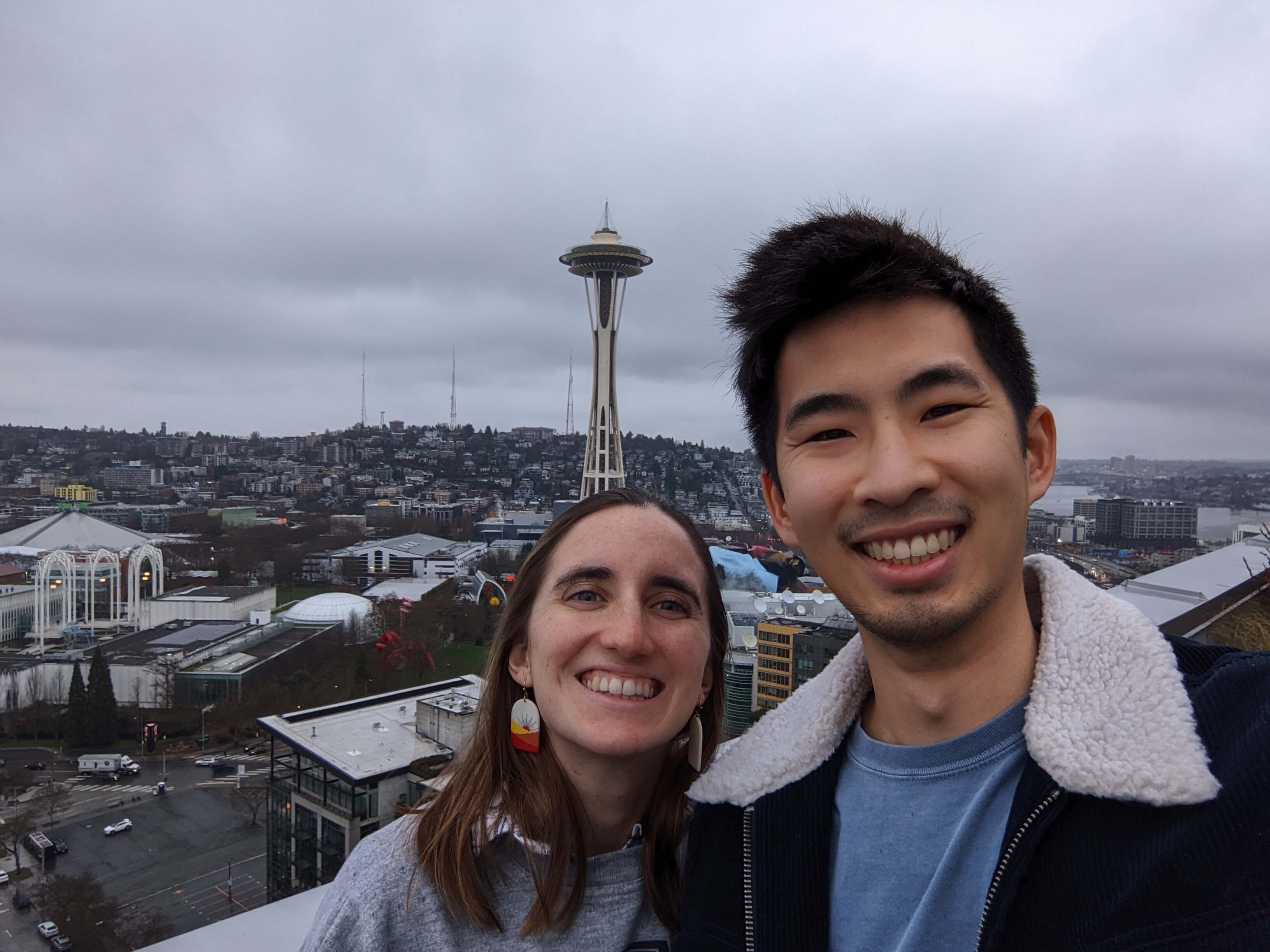 Meg and Keshane in Seattle